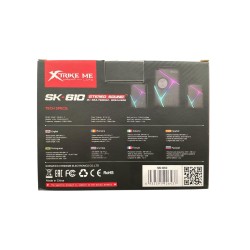 Parlantes para Computadora SK-610 Xtrike Me | Sonido envolvente en escritorio